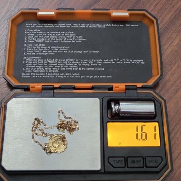 Mirror chain with pendant - Picture 12 of 12